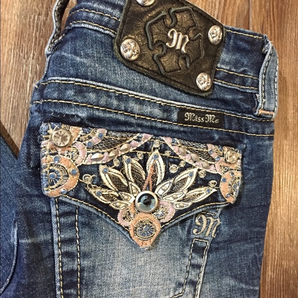 Miss Me Signature Ankle Skinny Jeans Sz 
